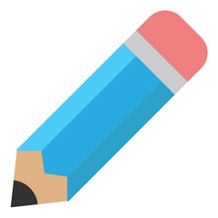 pencil flat icon