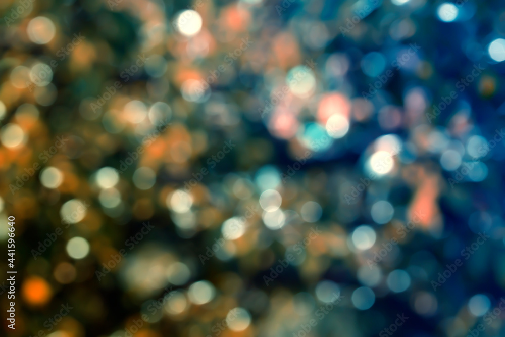 Aufkleber colorful background with defocused lights. abstract background with bokeh effect.