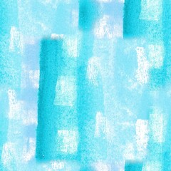 Blue mottled glitch linen texture background. Seamless abstract textile effect. Distressed aqua melange dye pattern. Coastal cottage decor, modern sail fashion, soft furnishing repeat cloth 

