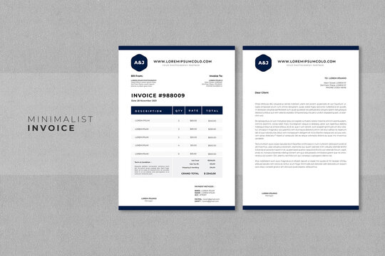 Minimalist Invoice