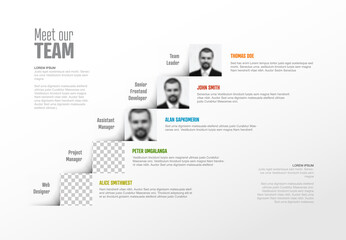 Meet our team - Company team presentation template