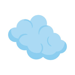 cloud on white background