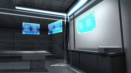 Sci-Fi  手術室