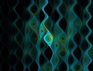 Imaginatory fractal background generated Image