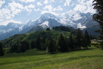 Fototapeta na wymiar ..Landscape of the French Alps