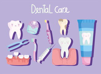 dental care cartoon