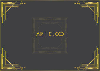 Art deco background pattern,art deco layouts, multiple layouts,art deco frame