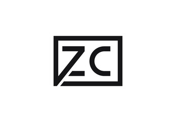 ZC letter logo design