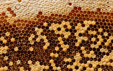 Honey bee nest, hives, from rain forest in Gunung Kidul, Yogyakarta, Indonesia