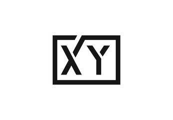 XY letter logo design