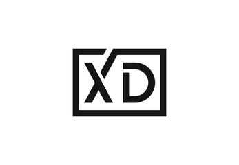 XD letter logo design