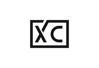 XC letter logo design
