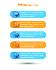 Infographics banners for web layout.