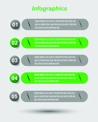 Infographics banners for web layout.