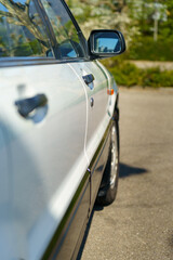 Sideshot von einem Auto