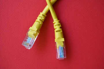 Twisted pair-a cable that is used for mounting rj-45 networks