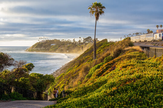 Golden hour surf in Encinitas CA