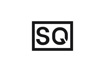 SQ letter logo design