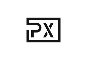 PX letter logo design