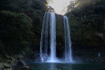 The El Chiflon waterfalls in Chiapas, Mexico
