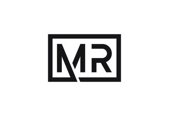 MR letter logo design
