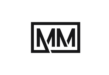 MM letter logo design