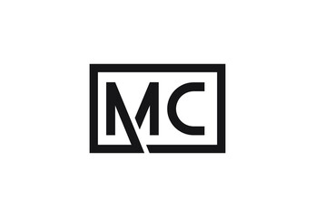 MC letter logo design