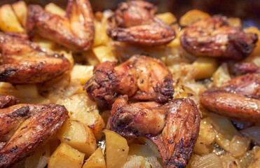 chicken ready to eat