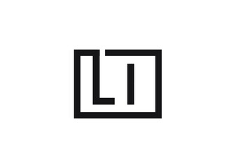 LI letter logo design