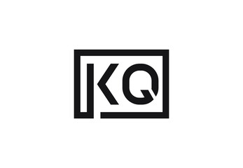 KQ letter logo design