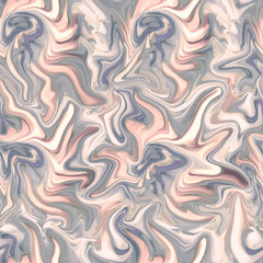 Fototapeta premium Abstract background ornament illustration. Textile print for fabric and fashion concepts. Seamless pattern with waves.