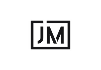 JM letter logo design