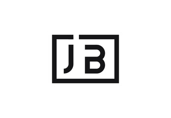 JB letter logo design