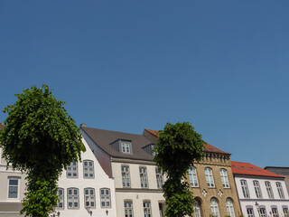 Fototapeta na wymiar Friedrichstadt in Schleswig-Holstein