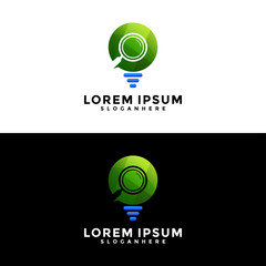 Colorful fresh idea logo Unique, simple and modern, perfect for your business symbol