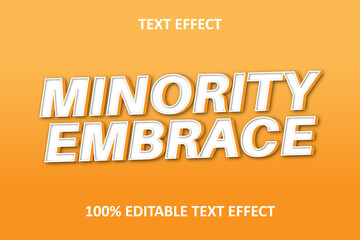 Editable Text Effect ORANGE
