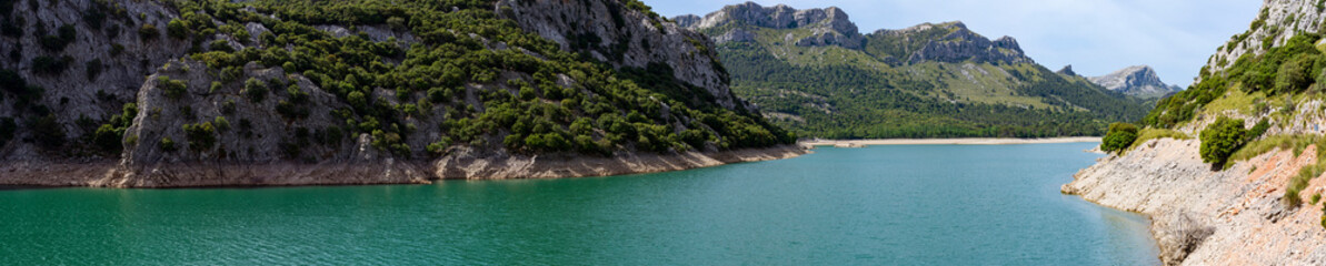 Fototapeta premium Gorg Blau, Mallorca, Panorama