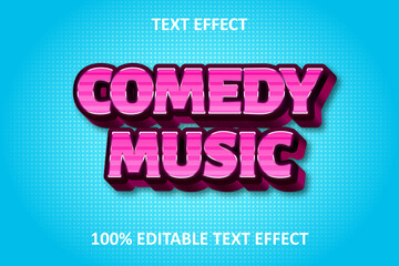 Obraz premium Editable Text Effect BLUE PINK EMBOSS