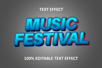 Editable Text Effect BLUE RED