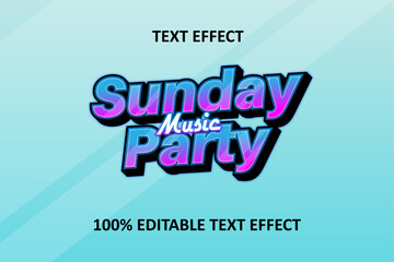 Editable Text Effect BLUE PINK AQUA