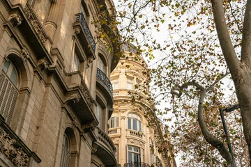 Foto op Canvas Oude gebouwen van Buenos Aires, hoofdstad van Argentinië © Diego