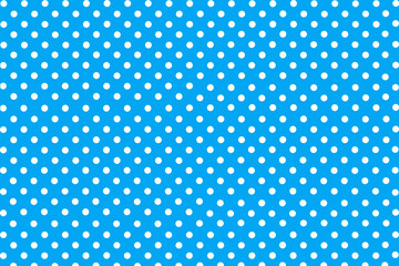 polka dots background, dots background, background with dots, polka dots seamless pattern, polka dots pattern, seamless pattern with dots, blue background with dots © annakolesnicova