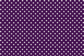 polka dots background, dots background, background with dots, polka dots seamless pattern, polka dots pattern, seamless pattern with dots, plum background with dots © annakolesnicova