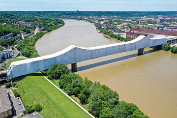 Brent Spence Bridge Over Ohio River in Cincinnati Painting and Maintenance