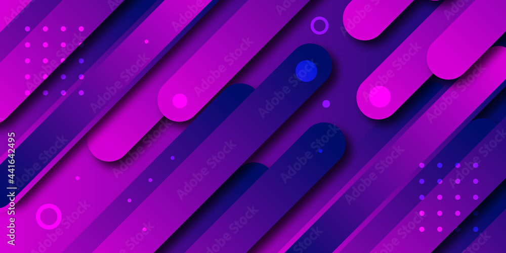 Poster abstract colorful bright purple gradient abstract background template . looping background . pink bl
