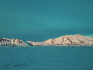Iceland Landscape Nature Photo in Winter