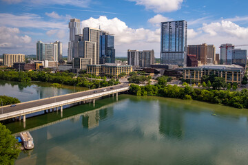 Fototapeta na wymiar Austin, Texas skyline 