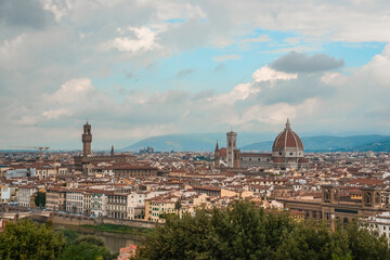 Fototapeta na wymiar Firenze is a wonderful, magical city full of culture.