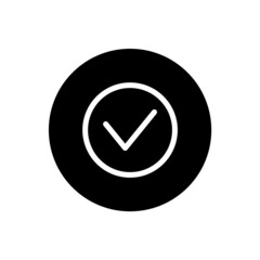 Checklist icon with rounded style