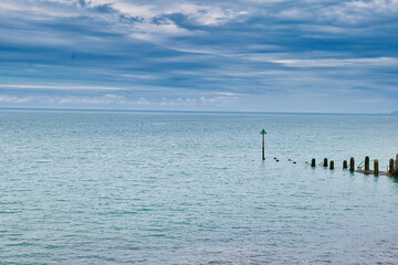 pier in the sea